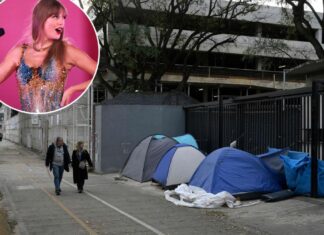 Taylor Swift fans in Argentina camp out for months at stadium