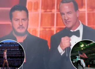Peyton Manning makes Jets-Taylor Swift joke at CMA Awards 2023