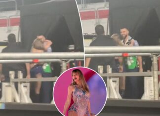 Travis Kelce attends Taylor Swift concert in Argentina, two share kiss