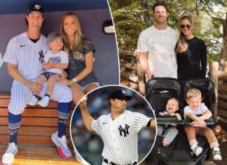 Gerrit Cole’s wife, Amy, celebrates Yankees ace’s Cy Young win