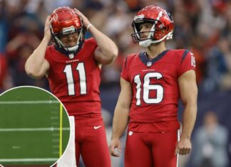 Texans’ Matt Ammendola doinks game-tying field goal off crossbar