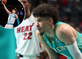 LaMelo Ball forced to cover up ‘commerical’ neck tattoo by NBA