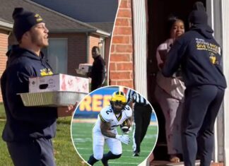 Michigan’s Blake Corum uses NIL money to buy 600 Thanksgiving turkeys