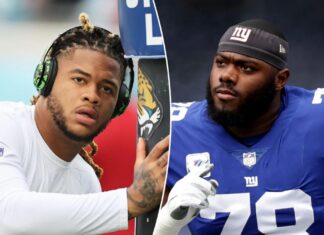 Andrew Thomas-Chase Young rivalry over after Commanders trade