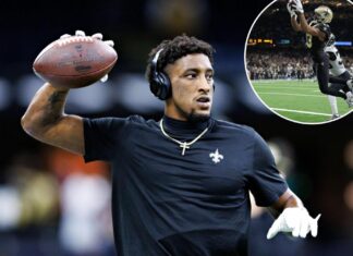 Saints’ Michael Thomas taken by police, allegedly threw brick at truck