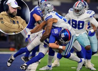 Giants embarrassed by Cowboys again in another pathetic effort
