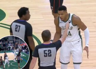 Giannis Antetokounmpo ejected after dunk celebration