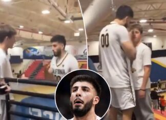 College hoops player storms into stands after ‘terrorist’ accusation