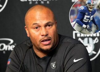 Ex-Giant Antonio Pierce brings ‘swagger’ to Raiders as interim coach