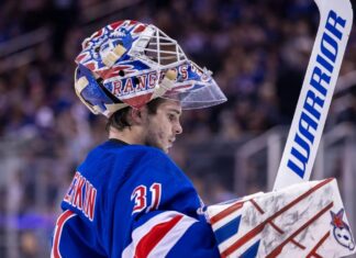 Igor Shesterkin out for second straight Rangers game