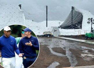 Tiger Woods, Rory McIlroy delay new golf league a year for roof collapse