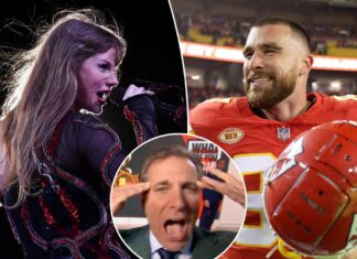 Chris Russo rants on Travis Kelce visiting Taylor Swift in Argentina