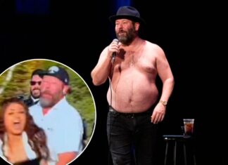 Comedian Bert Kreischer stops woman protestor at Netflix Cup in Vegas