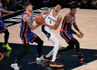 Knicks beat up on Victor Wembanyama in rookie’s Garden debut