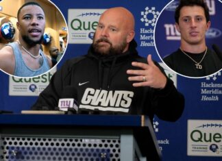 Giants steadfast against tanking narrative ahead of Commanders clash