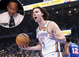 Stephen A. Smith scolds ‘idiots’ ripping him for Josh Giddey silence