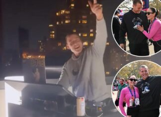 Anthony Rizzo DJs to celebrate wife Emily Vakos’ marathon finish