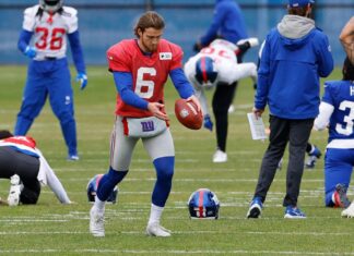 Giants’ punter Jamie Gillan ready for anything vs. Commanders