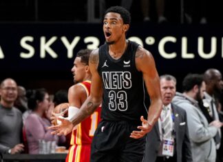 Nets’ Nic Claxton sits out with ankle injury