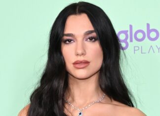 Dua Lipa Shows Off Her Red-Hot Hair With an Equally Fiery Ensemble