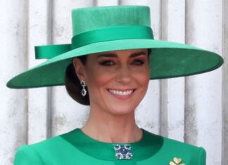 Kate Middleton Reigns Supreme in Dramatic Red Caped Dress