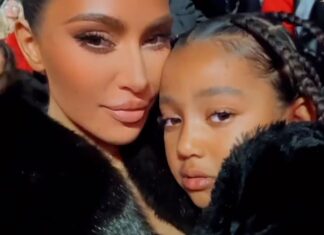 Kim Kardashian Brings Daughters and Nieces to Mariah Carey Concert