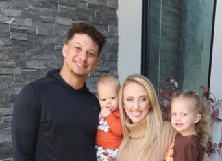 See Patrick & Brittany Mahomes' Cute Family Moments On & Off the Field
