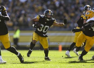 Week 11 NFL player props, picks: Steelers’ Jaylen Warren