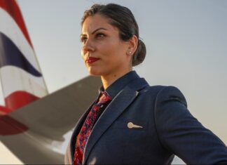 British Airways Uniform Policy Noted What Color Bra to Wear