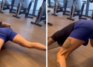 Victoria Beckham Shares Up-Close Vid of David Beckham Working Out, Fans Thrilled