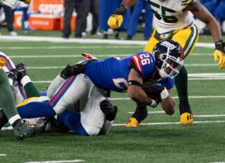 Saquon Barkley laments rare fumble that nearly cost Giants