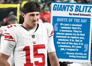 Quarterback change is simply ‘business’