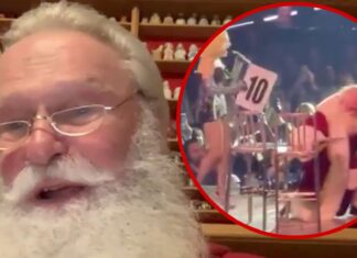 Madonna’s Santa Claus Not Embarrassed by Lap Dance Fall Onstage