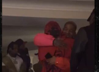 Kanye West & Kid Cudi End Beef, Hug It Out in Las Vegas