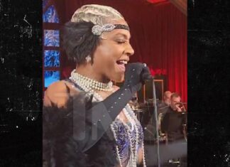 Tiffany Haddish Performs at Seth MacFarlane’s Christmas Party