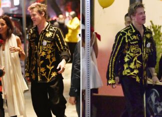 Brad Pitt Joined by Girlfriend Ines De Ramon For 60th Birthday Celebration