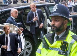Prince Harry arrives at London court to win back UK police protection