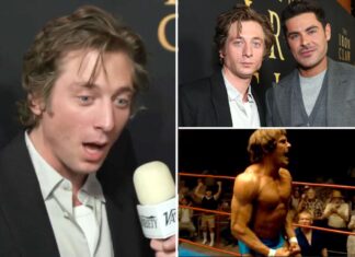 Jeremy Allen White was mortified seeing Zac Efron’s body for ‘The Iron Claw’