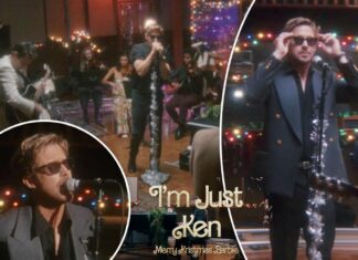 Ryan Gosling says ‘Merry Kristmas Barbie’ in new ‘I’m Just Ken’ song