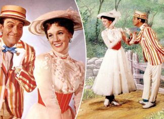 Julie Andrews gushes over Dick Van Dyke: ‘Gorgeous to look at’