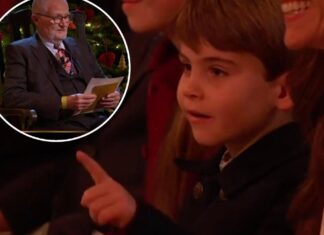 Prince Louis steals the show during Royal Carols Christmas broadcast