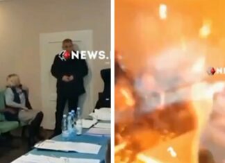 Ukrainian Village Politician Detonates Grenades During Council Meeting