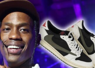 Travis Scott’s Custom Air Jordan Shoes From Rolling Loud Set Hit Auction Block
