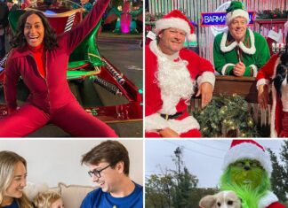 Stars Getting Into The Holiday Spirit … Hollywood’s Gettin’ Lit!