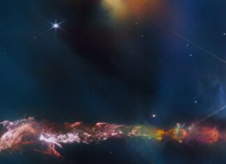 James Webb captures dramatic image of newborn star
