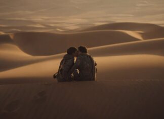 Zendaya & Timothée Chalamet Share a Kiss in High Intensity ‘Dune: Part Two’ Trailer