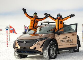 Couple complete epic 10-month drive in an electric vehicle