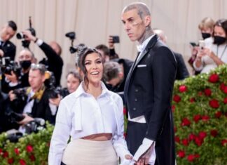 Kourtney Kardashian and Travis Barker Hold Baby Rocky in First Photos – Hollywood Life