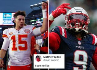 Patriots’ Matthew Judon takes swipe at NFL officials’ treatment of Patrick Mahomes