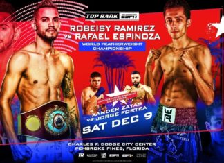 Watch Robeisy Ramirez vs. Rafael Espinoza: How to stream Heisman night boxing